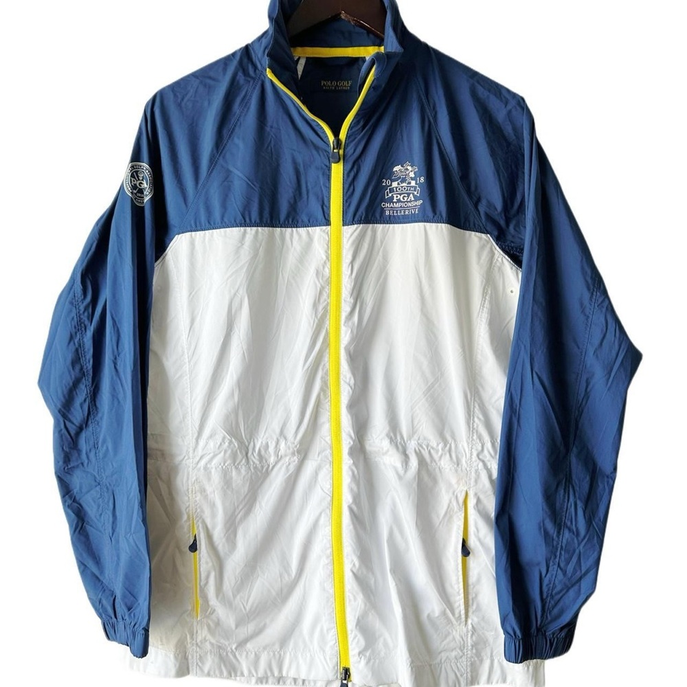 2018 Polo Golf PGA Championship Bellerive Windbreaker Jacket Tiger Woods Ralph